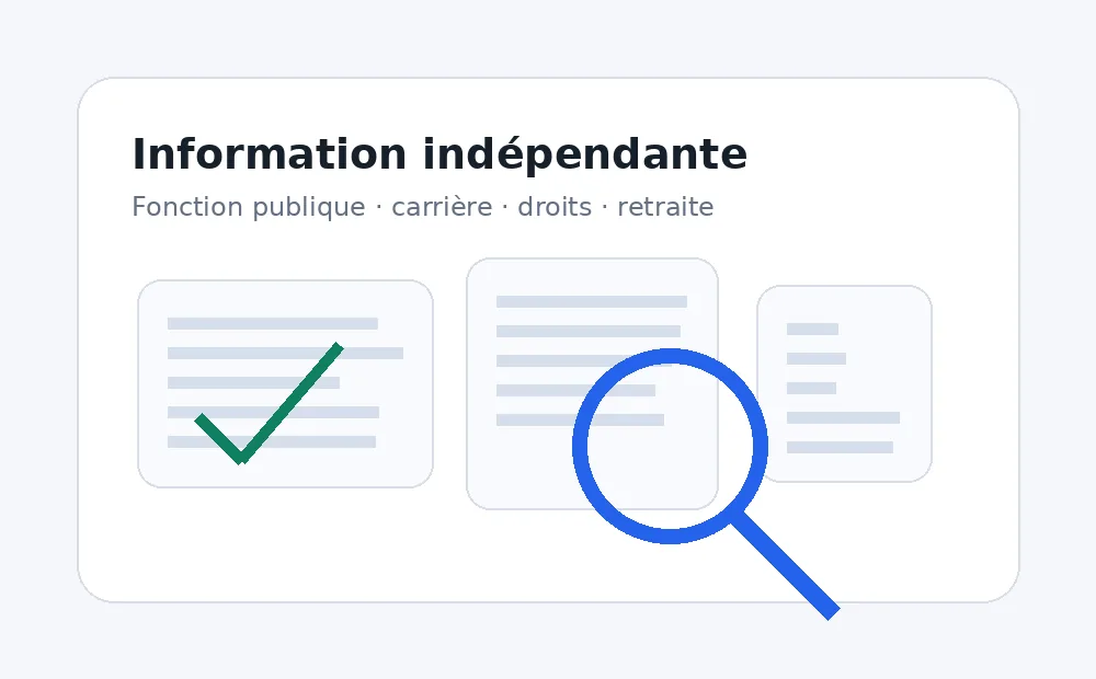 Information indépendante sur la fonction publique